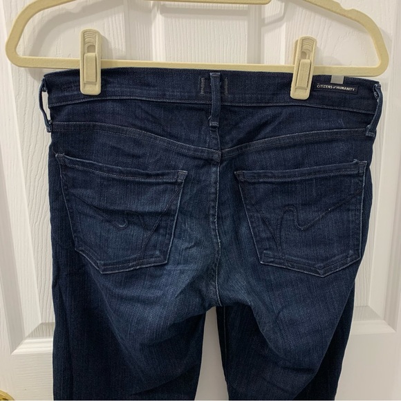 CITIZENS OF HUMANITY Avedon Low Rise Skinny Leg Dark Jeans - Picture 15 of 16